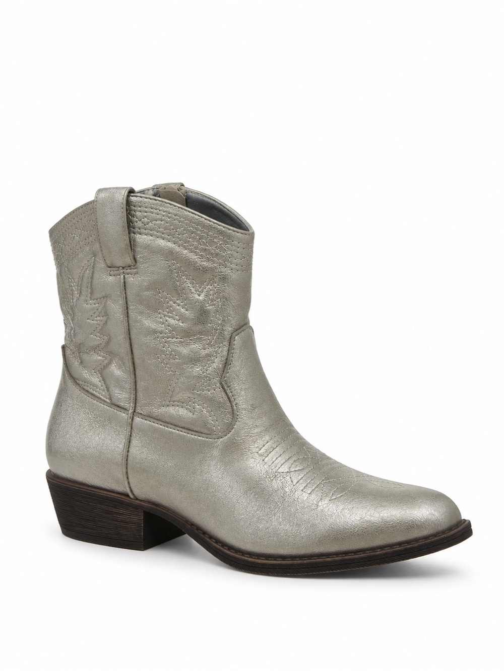 Coconuts by Matisse • NWOT Pistol Women’s Cowboy Booties in Pewter Silver